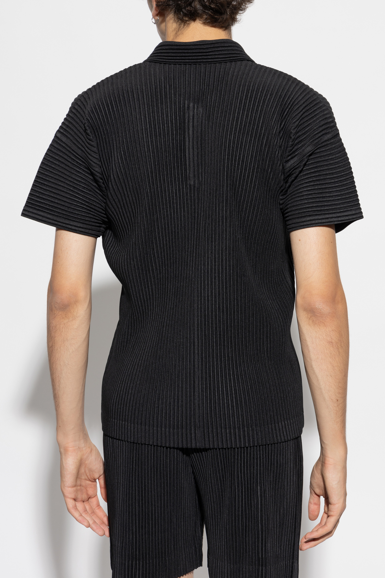 Tシャツ・カットソー ISSEY MIYAKE SS25 Pleated polo shirt (HP57JM530 11) ISSEY MIYAKE SS25 Pleated polo shirt (HP57JM530 11) (ISSEY